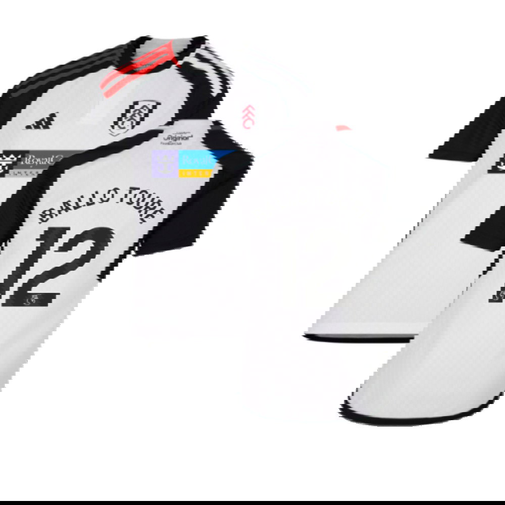 2023-2024 Fulham Home Shirt (Kids) (Ballo Toure 12)
