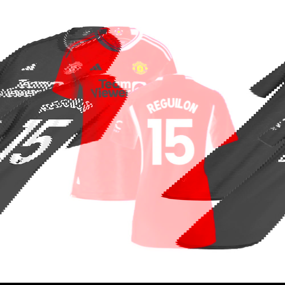 2023-2024 Man Utd Authentic Home Shirt (Ladies) (Reguilon 15)