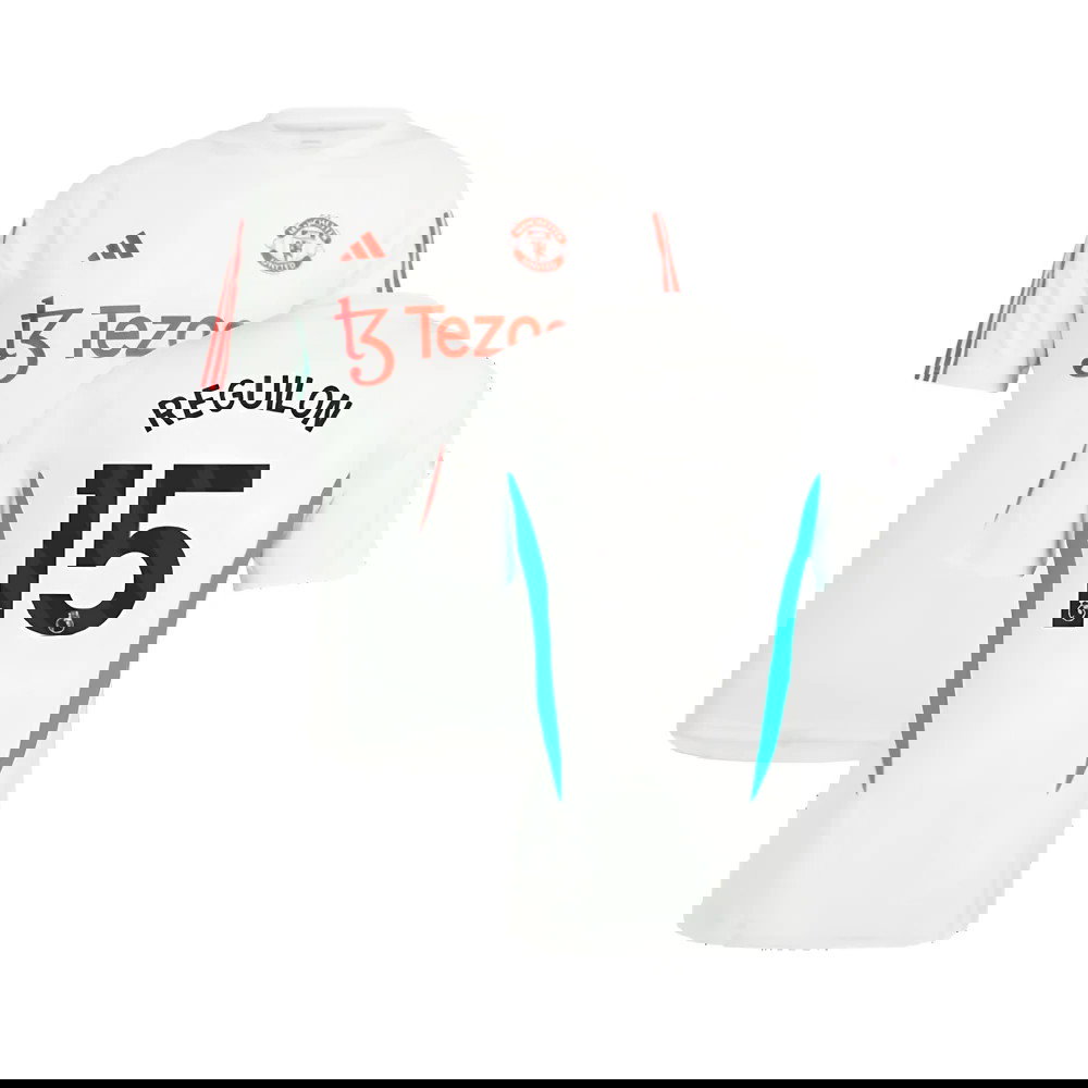 2023-2024 Man Utd Training Jersey (White) (Reguilon 15)
