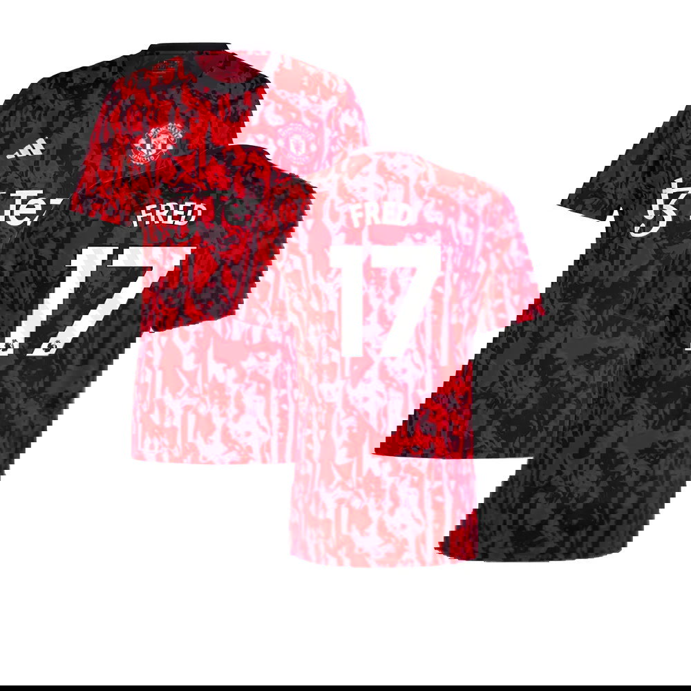 2023-2024 Man Utd Pre-Match Shirt (Red) (Fred 17)