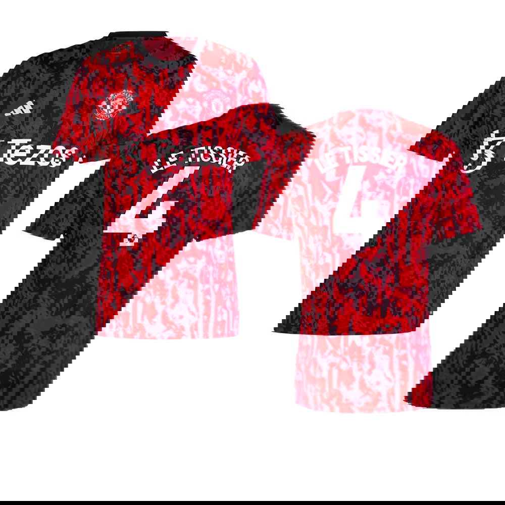 2023-2024 Man Utd Pre-Match Shirt (Red) (Le Tissier 4)