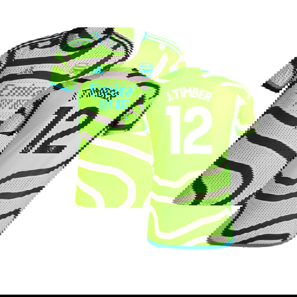 2023-2024 Arsenal Authentic Away Shirt (Ladies) (J.Timber 12)