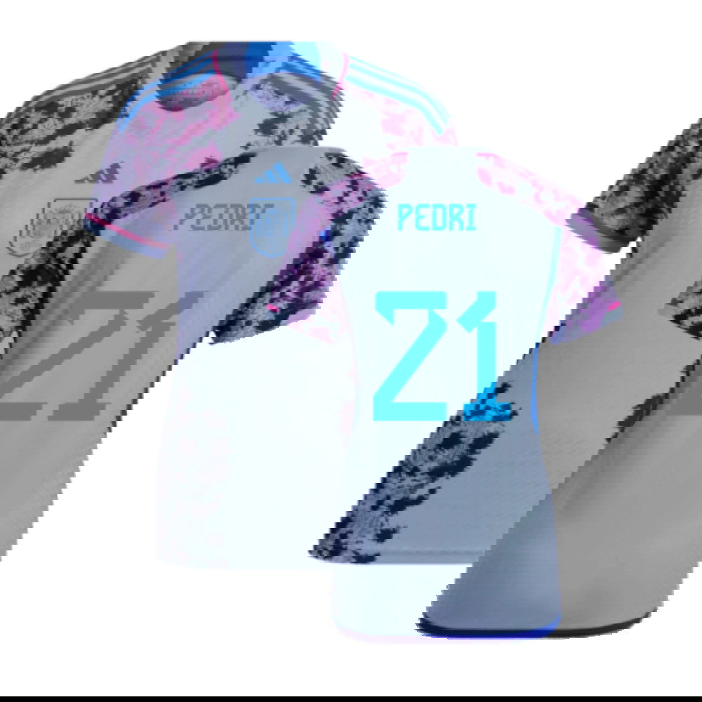 2023-2024 Spain Authentic Away Jersey - Ladies (Pedri 21)