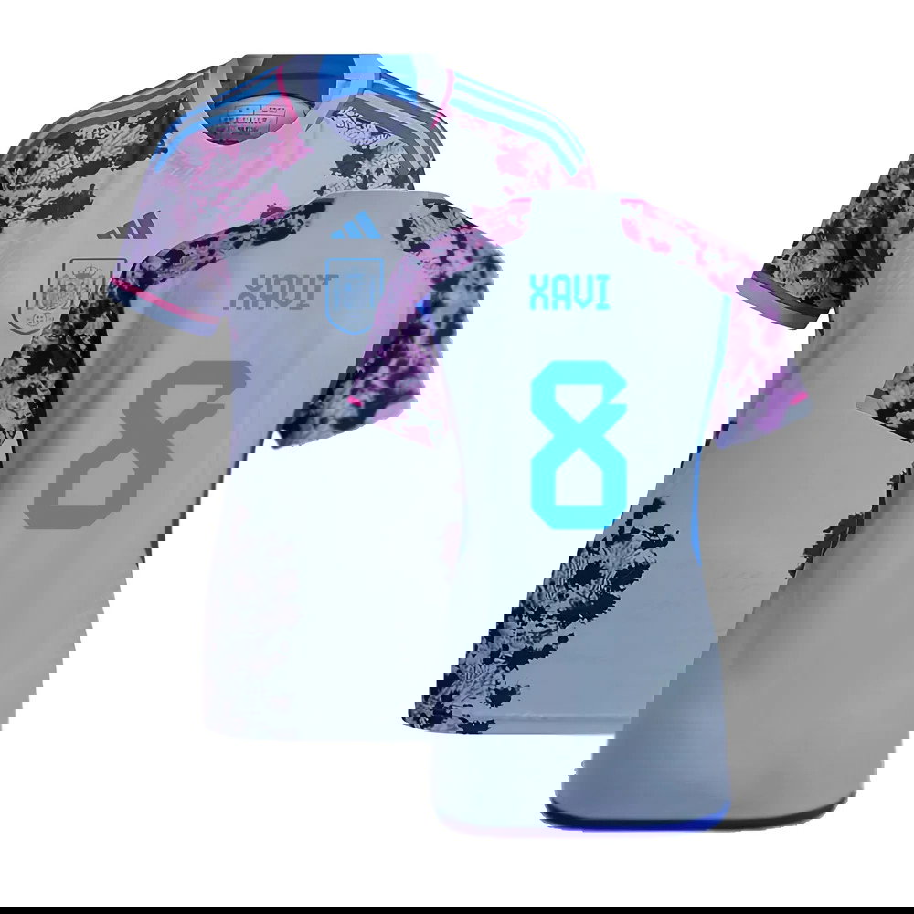 2023-2024 Spain Authentic Away Jersey - Ladies (Xavi 8)