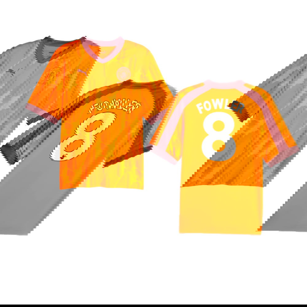 2023-2024 Manchester City eSports Jersey (Orange) (Fowler 8)