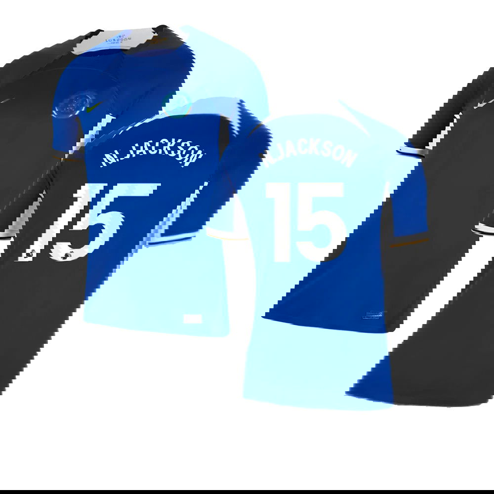 2023-2024 Chelsea Home Shirt (N.Jackson 15)