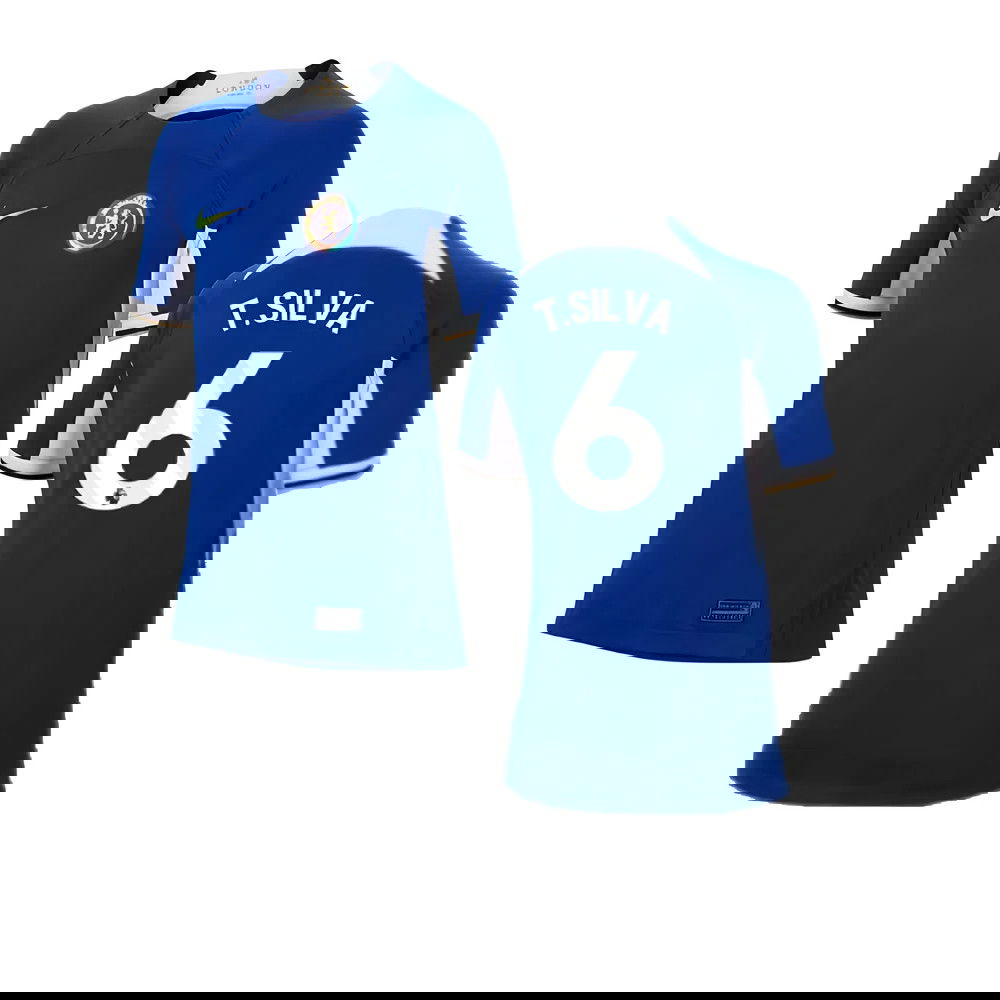2023-2024 Chelsea Home Shirt (Kids) (T.SILVA 6)