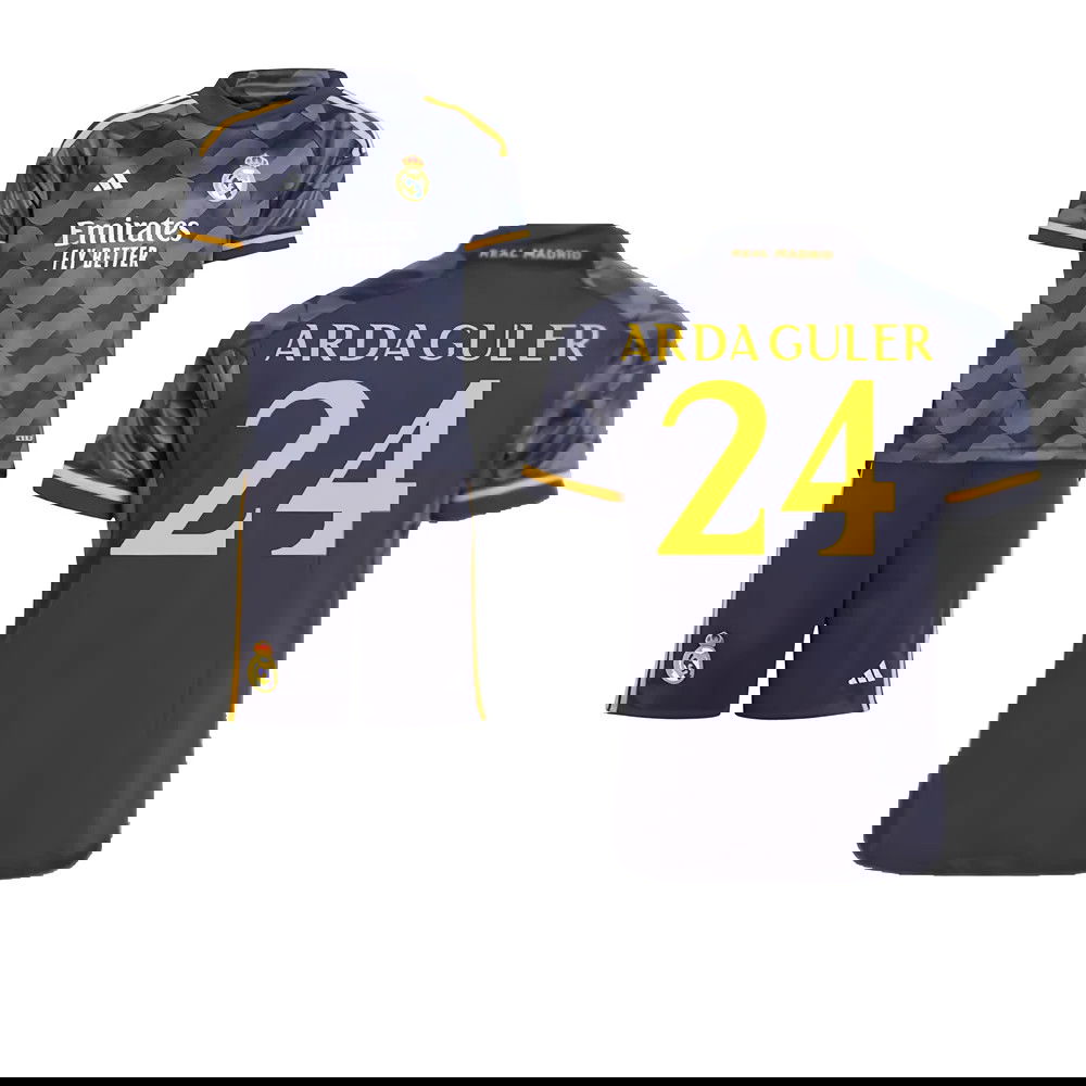 2023-2024 Real Madrid Away Mini Kit (Arda Guler 24)