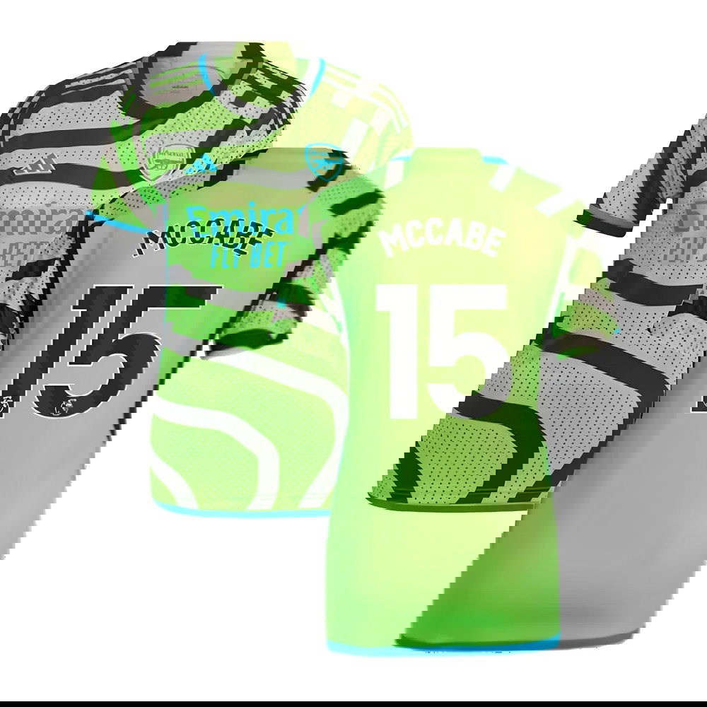 2023-2024 Arsenal Away Shirt (Ladies) (McCabe 15)