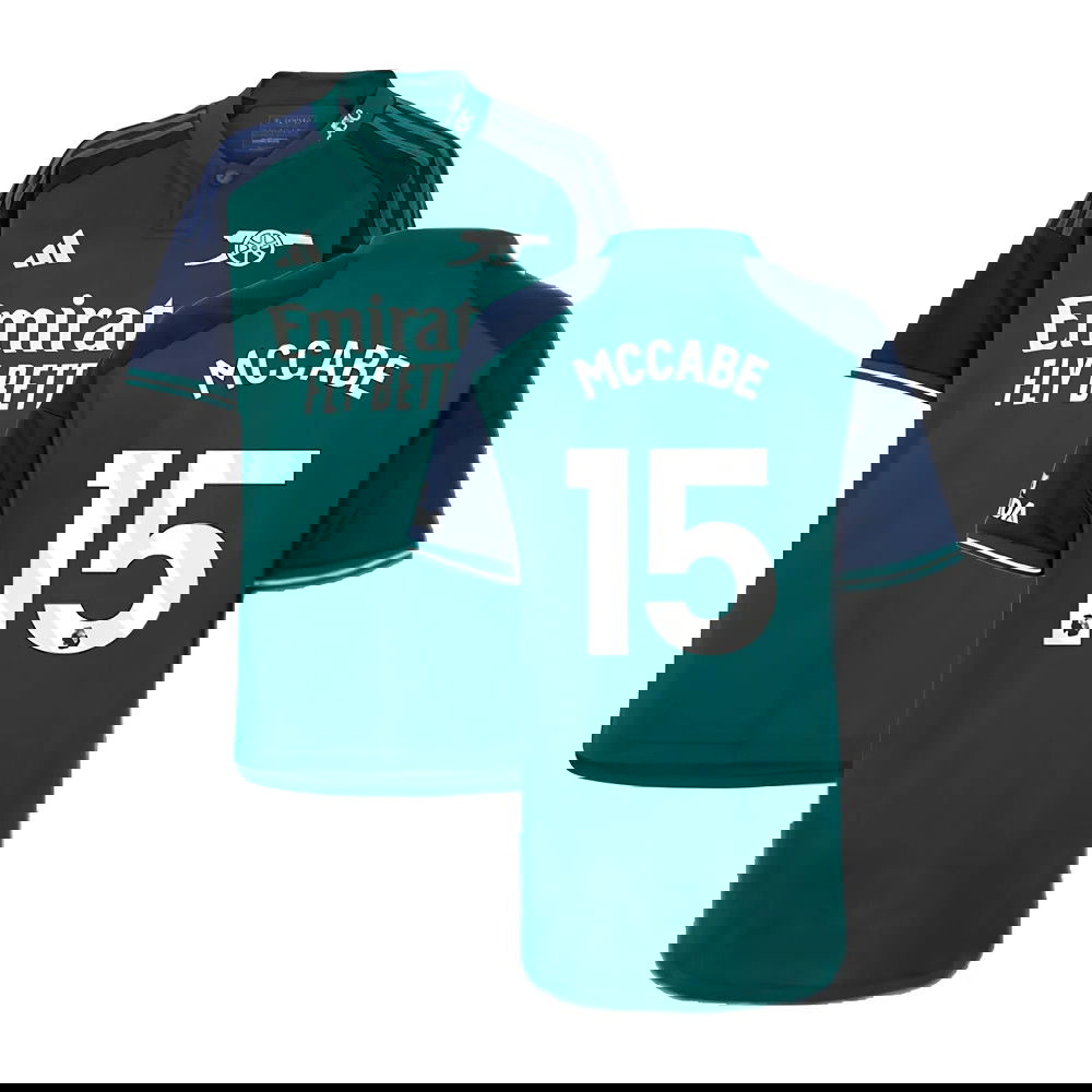 2023-2024 Arsenal Third Shirt (Kids) (McCabe 15)