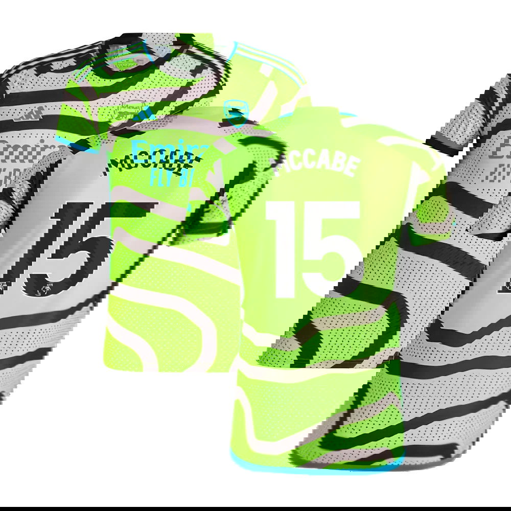 2023-2024 Arsenal Authentic Away Shirt (Ladies) (McCabe 15)