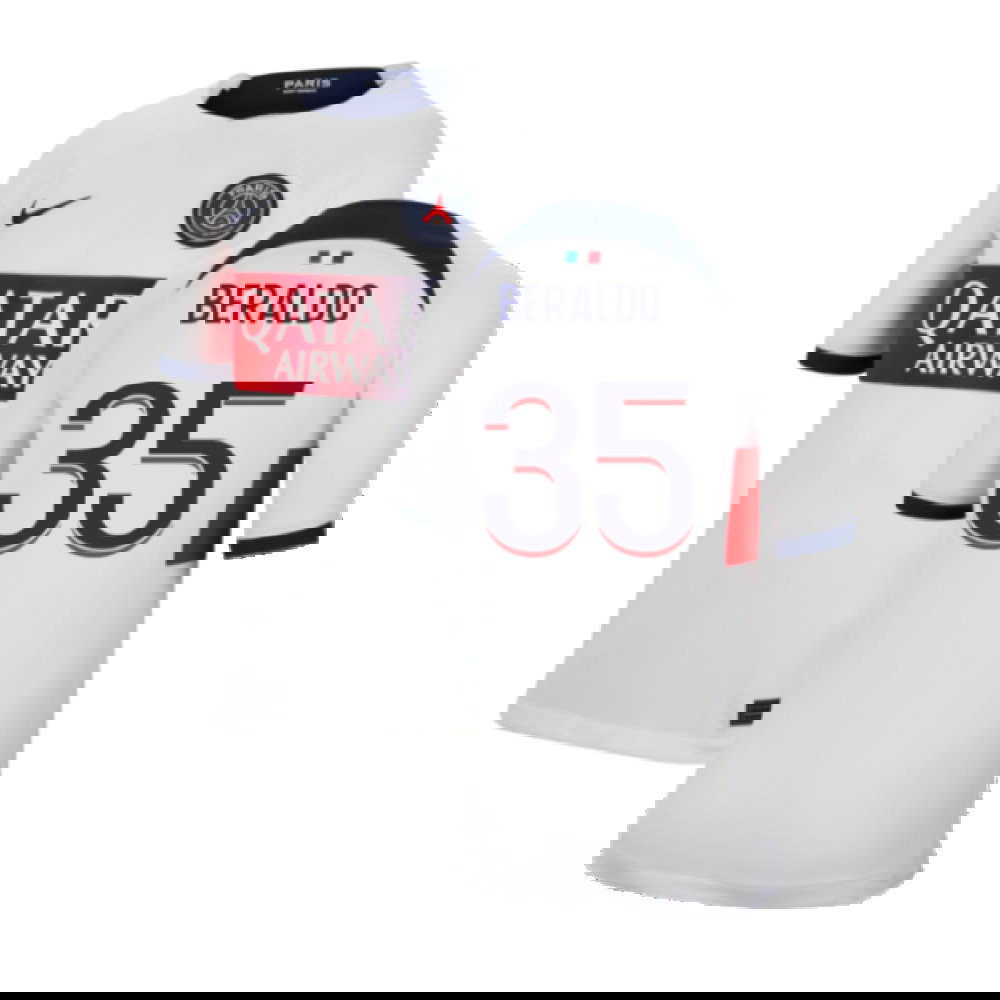 2023-2024 PSG Away Shirt (Kids) (Beraldo 35)