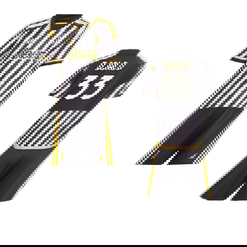 2023-2024 Juventus Home Mini Kit (Djalo 33)