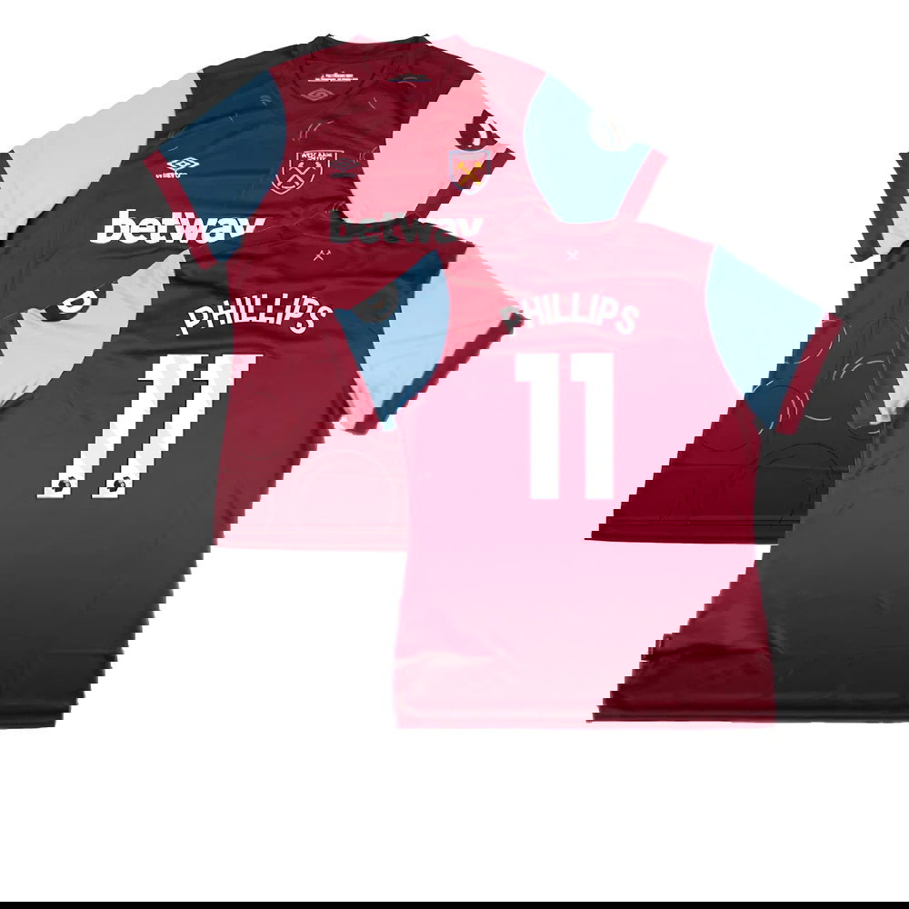 2023-2024 West Ham United Home Shirt (Womens) (Phillips 11)