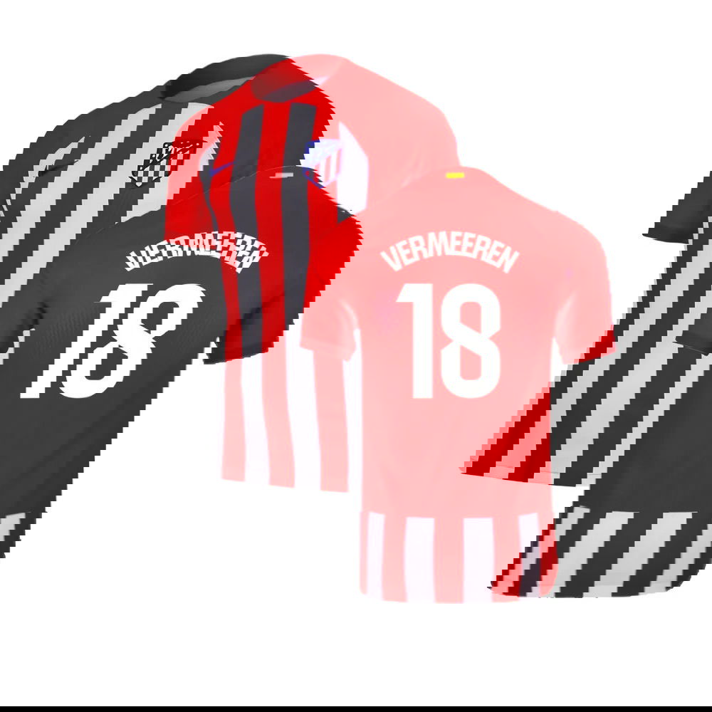 2023-2024 Atletico Madrid Home Shirt (Vermeeren 18)