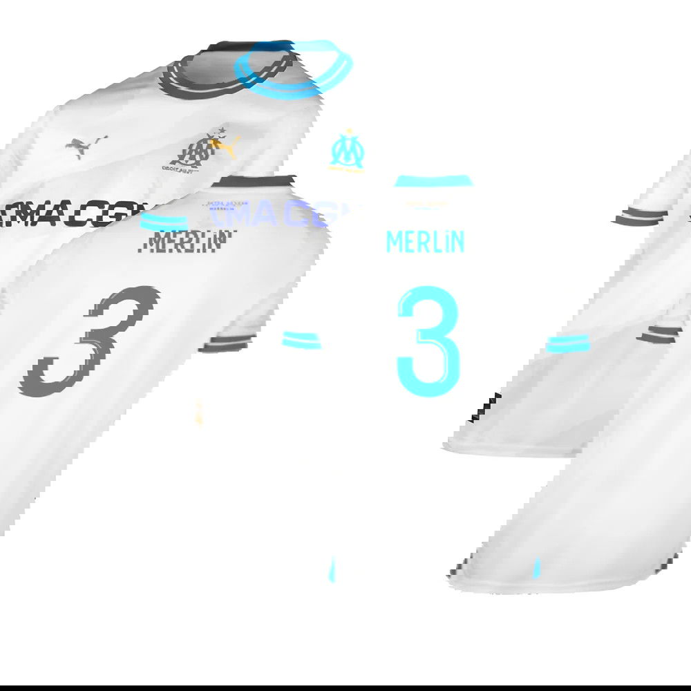 2023-2024 Marseille Home Shirt (Merlin 3)