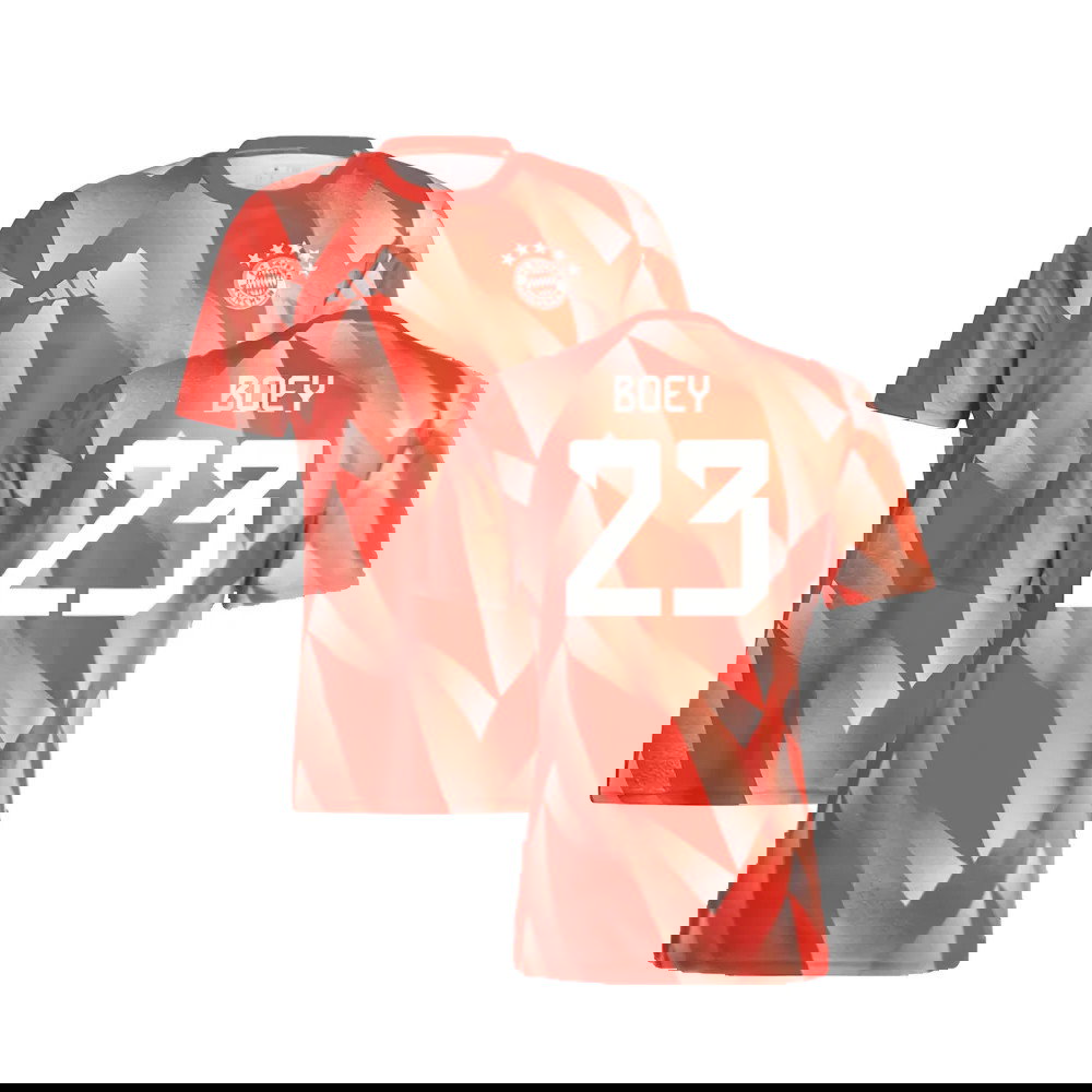 2023-2024 Bayern Munich Pre-Match Shirt (Red) (Boey 23)