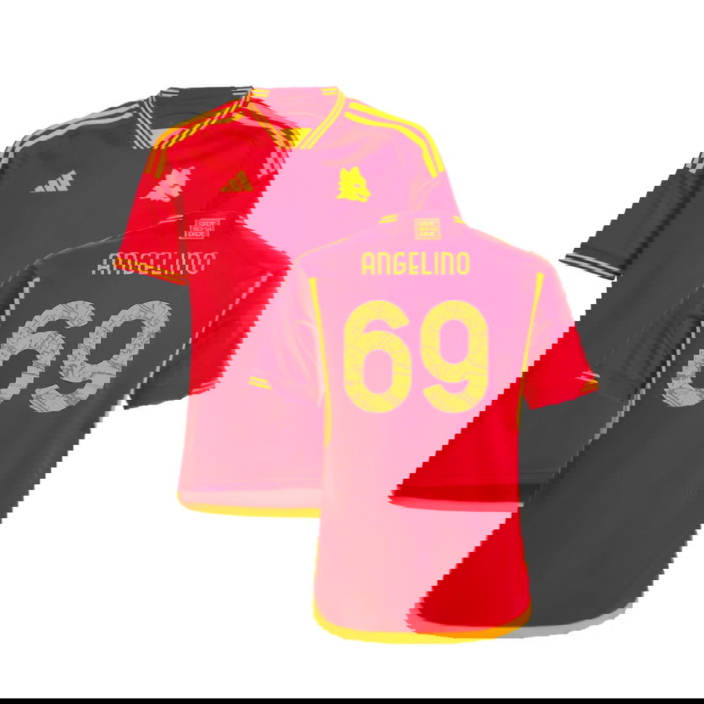 2023-2024 Roma Home Shirt (Kids) (Angelino 69)