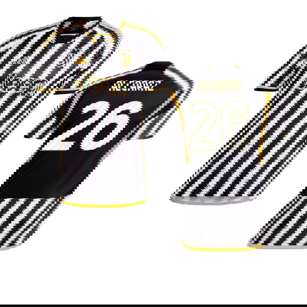 2023-2024 Juventus Home Shirt (Alcaraz 26)