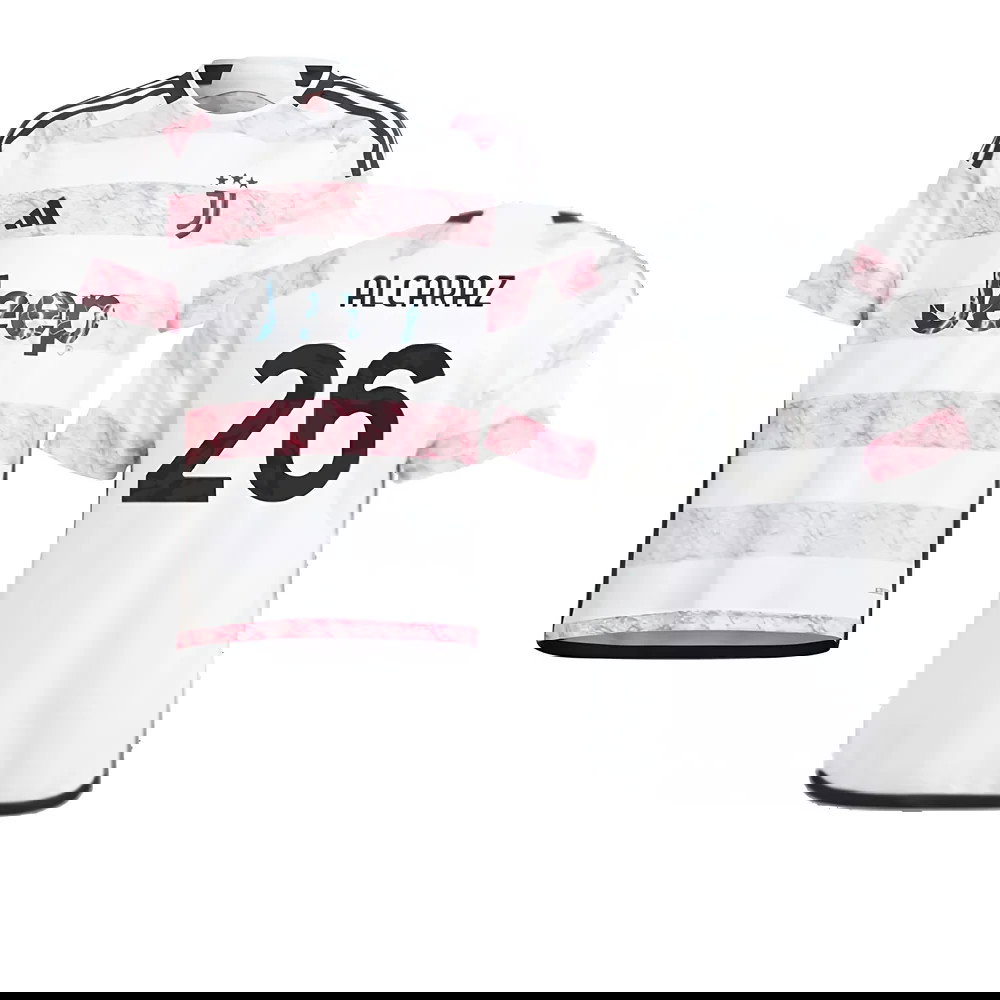2023-2024 Juventus Away Shirt (Kids) (Alcaraz 26)