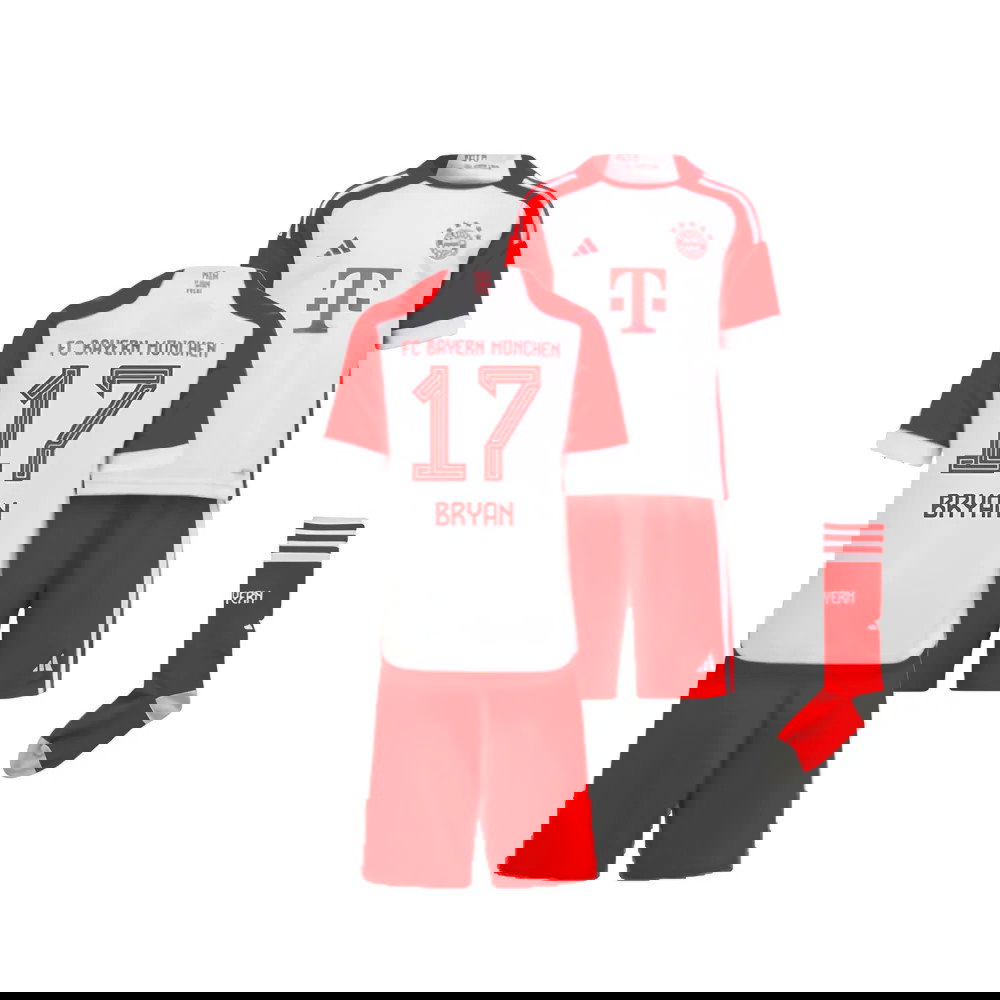 2023-2024 Bayern Munich Home Mini Kit (Bryan 17)