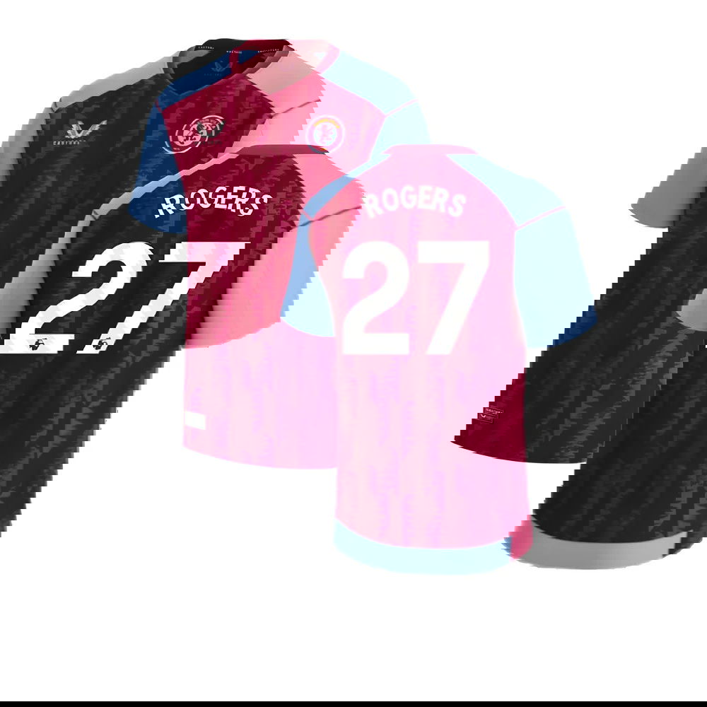 2023-2024 Aston Villa Home Shirt (Kids) (Rogers 27)