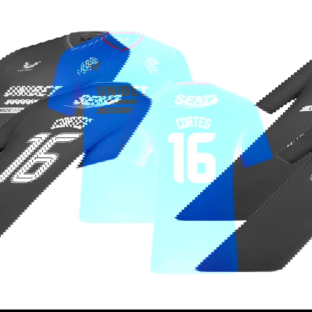 2023-2024 Rangers Pro Authentic Home Shirt (Cortes 16)