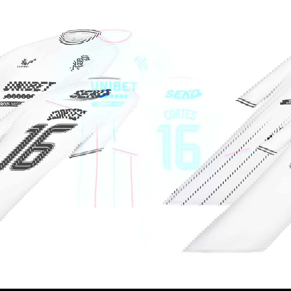 2023-2024 Rangers Pro Authentic Away Shirt (Cortes 16)