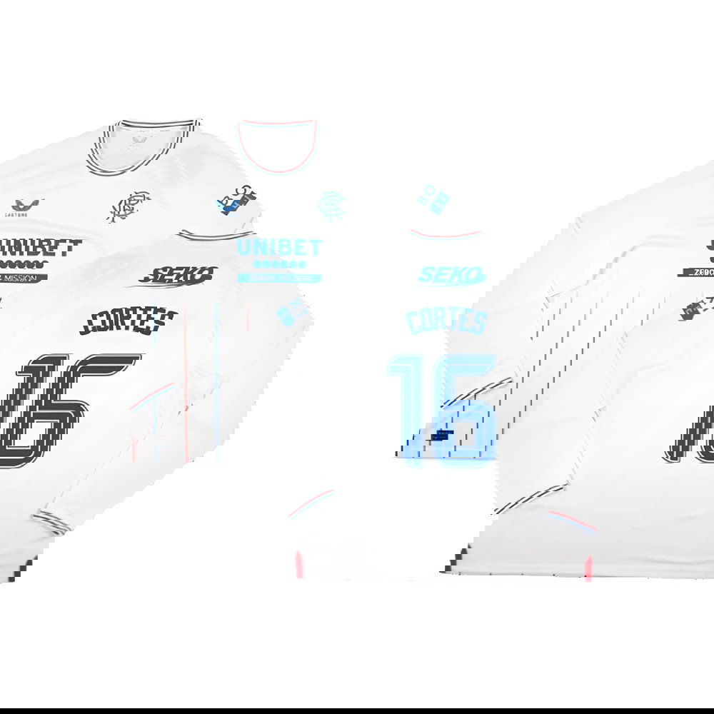 2023-2024 Rangers Long Sleeve Away Shirt (Cortes 16)