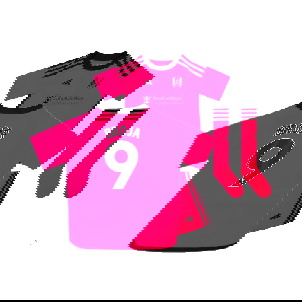 2023-2024 Fulham Away Little Boys Mini Kit (Broja 9)