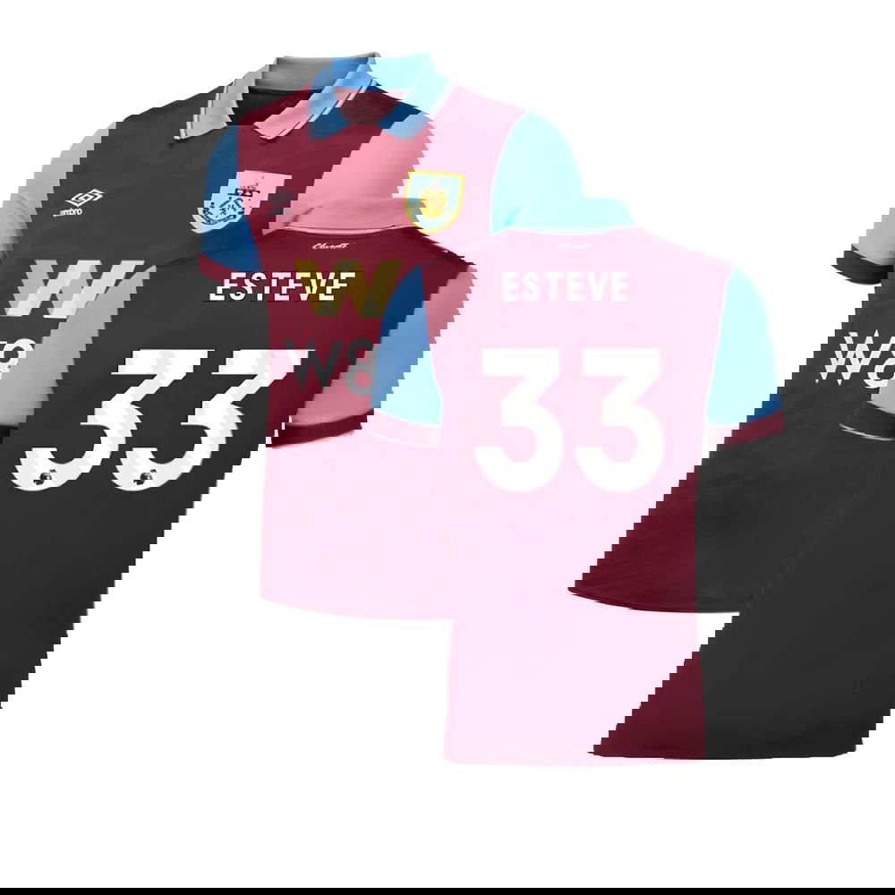 2023-2024 Burnley Home Shirt (Esteve 33)