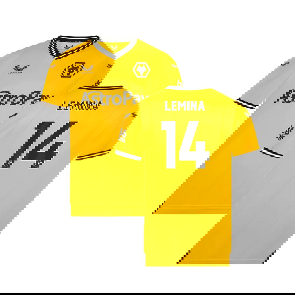 2023-2024 Wolves Home Shirt (Lemina 14)