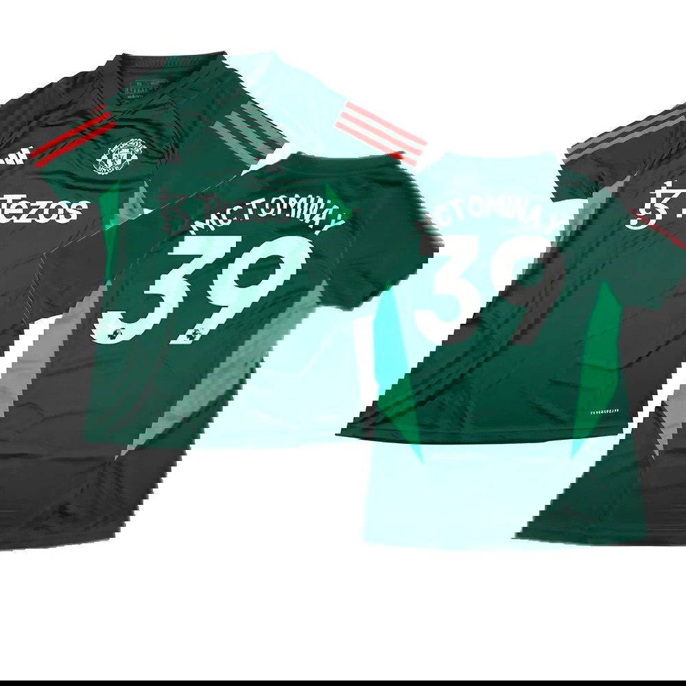 2023-2024 Man Utd Training Shirt (Green) - Ladies (McTominay 39)