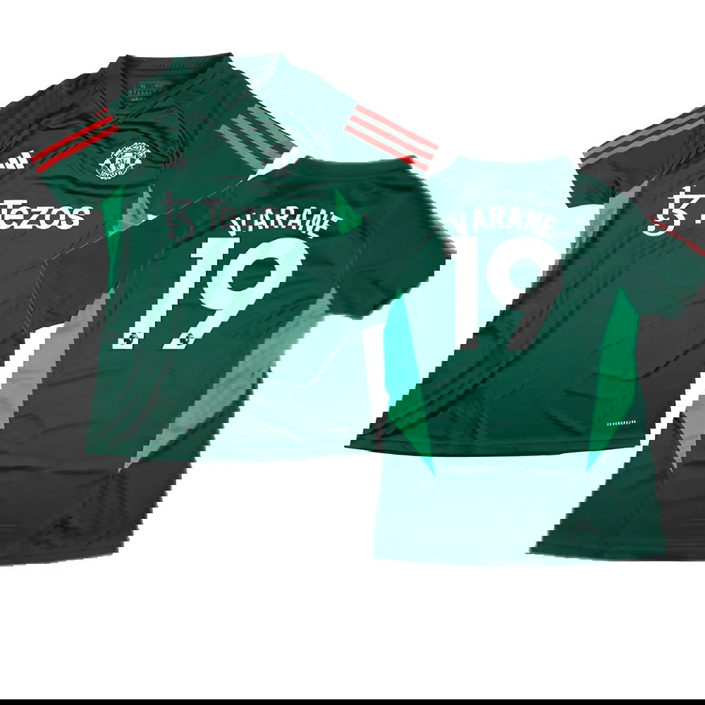 2023-2024 Man Utd Training Shirt (Green) - Ladies (Varane 19)