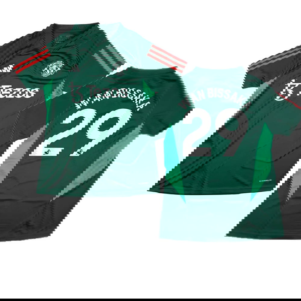 2023-2024 Man Utd Training Shirt (Green) - Ladies (Wan Bissaka 29)