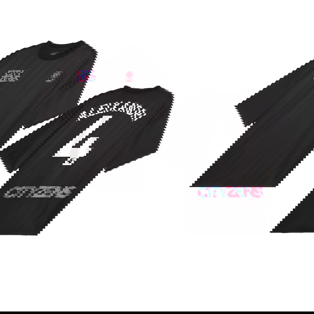 2023-2024 Man City FtblNrgy Jersey (Black) (Aleixandri 4)