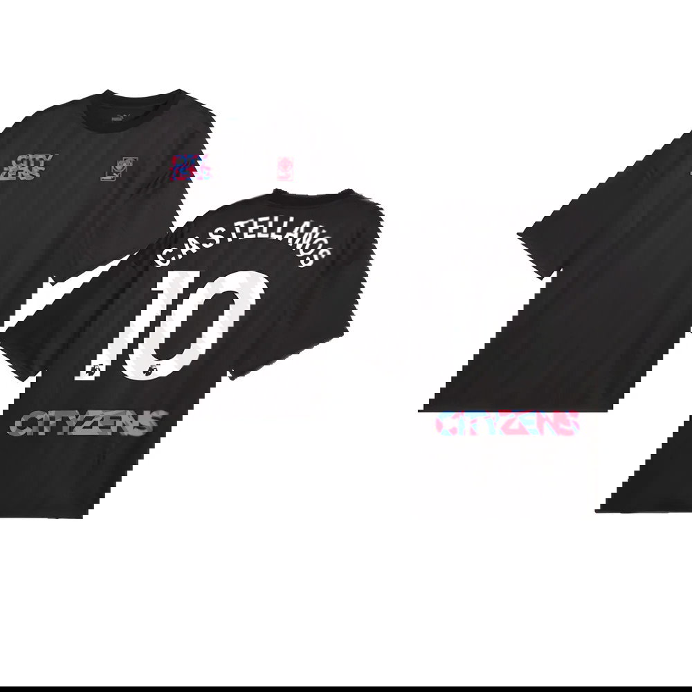 2023-2024 Man City FtblNrgy Jersey (Black) (Castellanos 10)