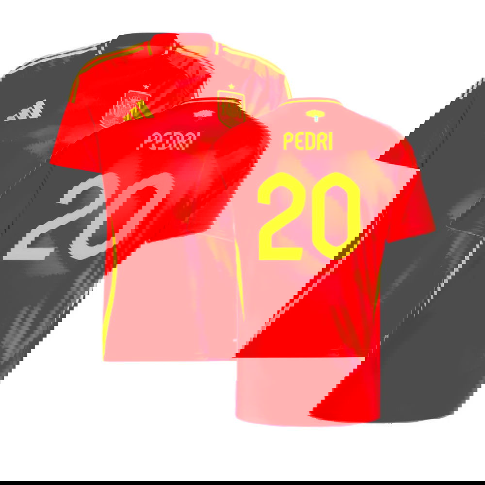 2024-2025 Spain Home Shirt (Pedri 20)