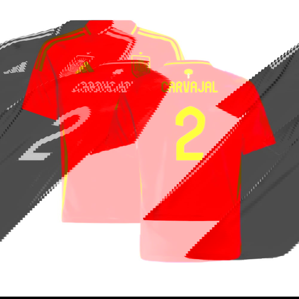 2024-2025 Spain Home Shirt (Kids) (Carvajal 2)
