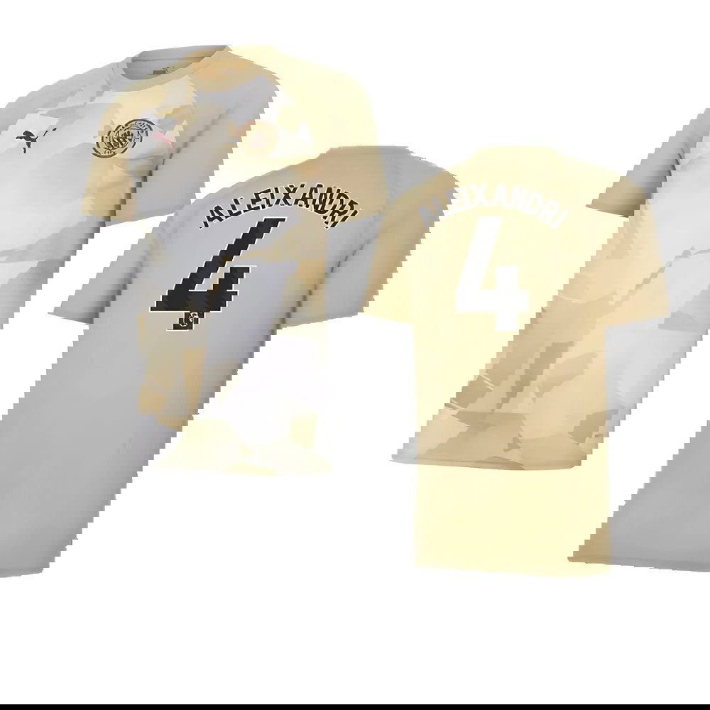 2023-2024 Man City Prematch SS Jersey (Granola) (Aleixandri 4)