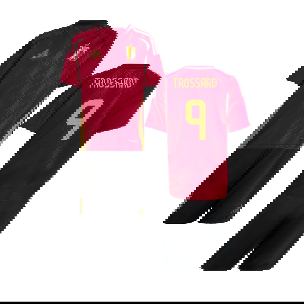 2024-2025 Belgium Home Mini Kit (Trossard 9)