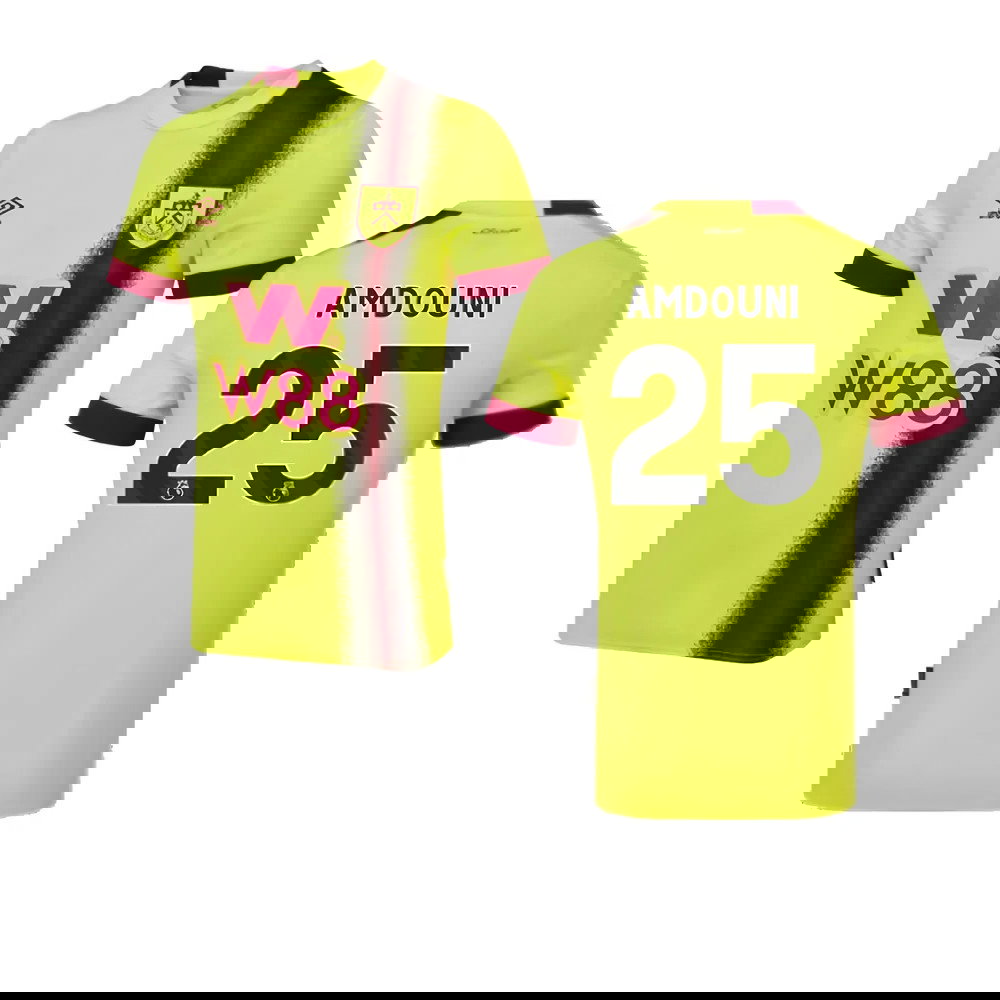 2023-2024 Burnley Away Shirt (Amdouni 25)