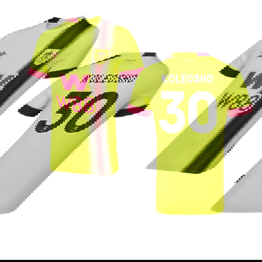 2023-2024 Burnley Away Shirt (Koleosho 30)