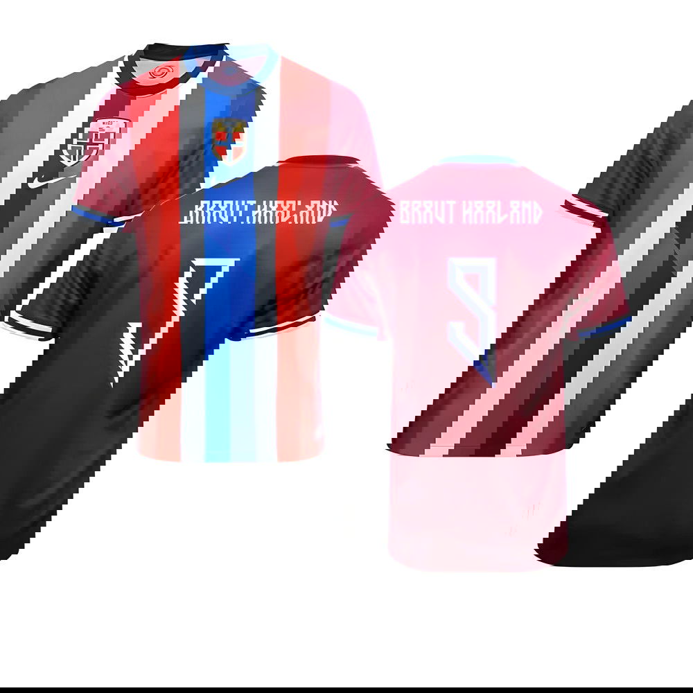 2024-2025 Norway Home Shirt (BRAUT HAALAND 9)