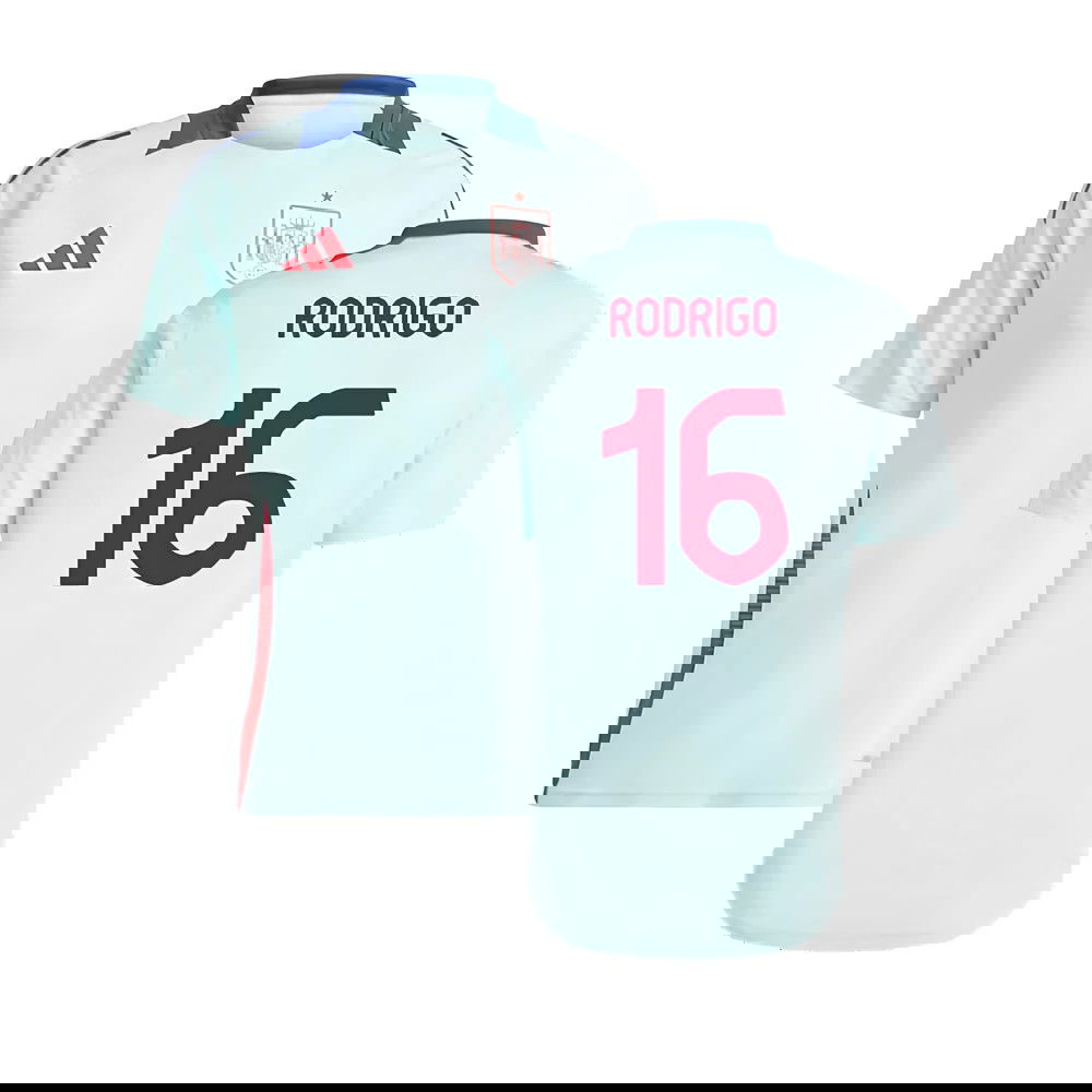 2024-2025 Spain Training Jersey (Halo Mint) (Rodrigo 16)