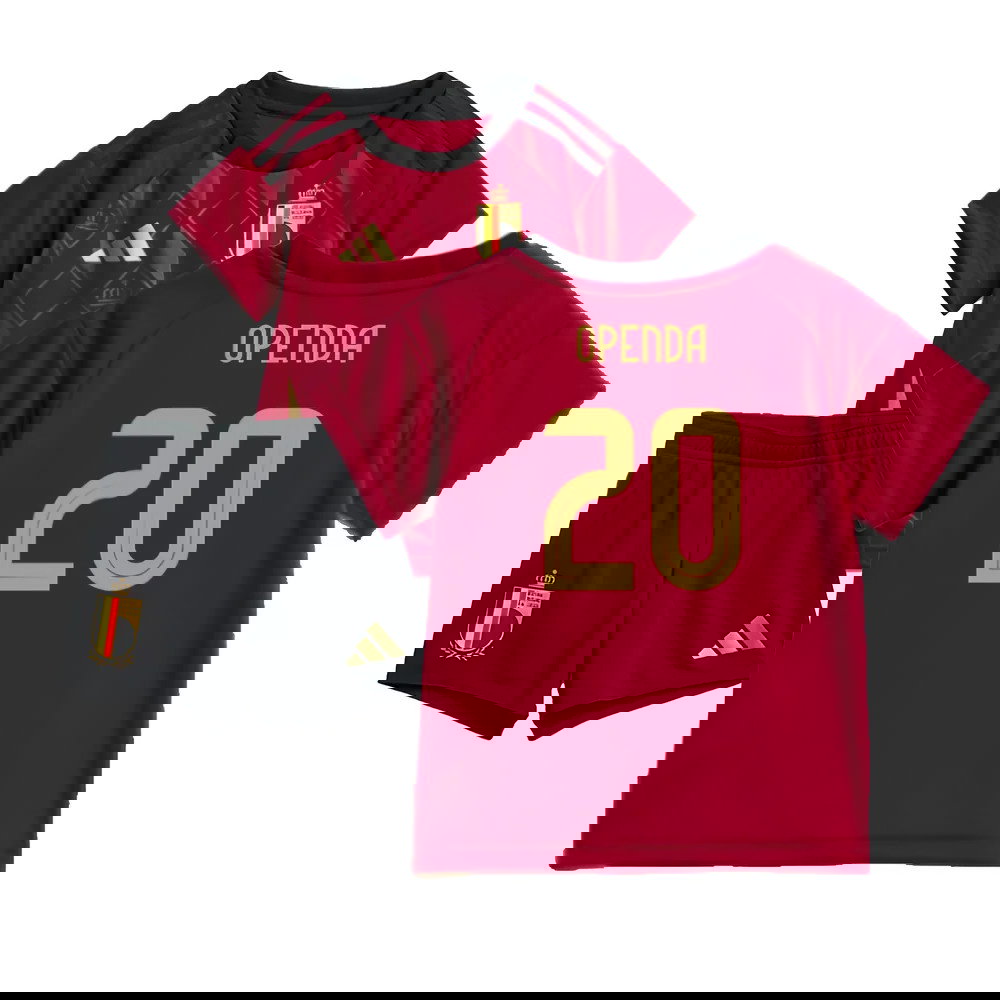 2024-2025 Belgium Home Baby Kit (Openda 20)