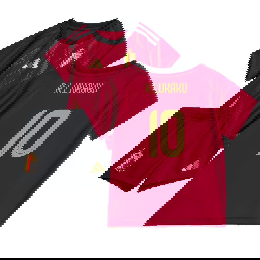 2024-2025 Belgium Home Baby Kit (R.Lukaku 10)
