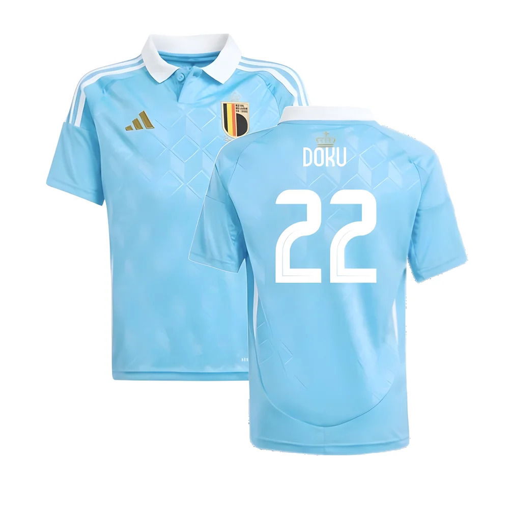 2024-2025 Belgium Away Shirt (Kids) (Doku 22)