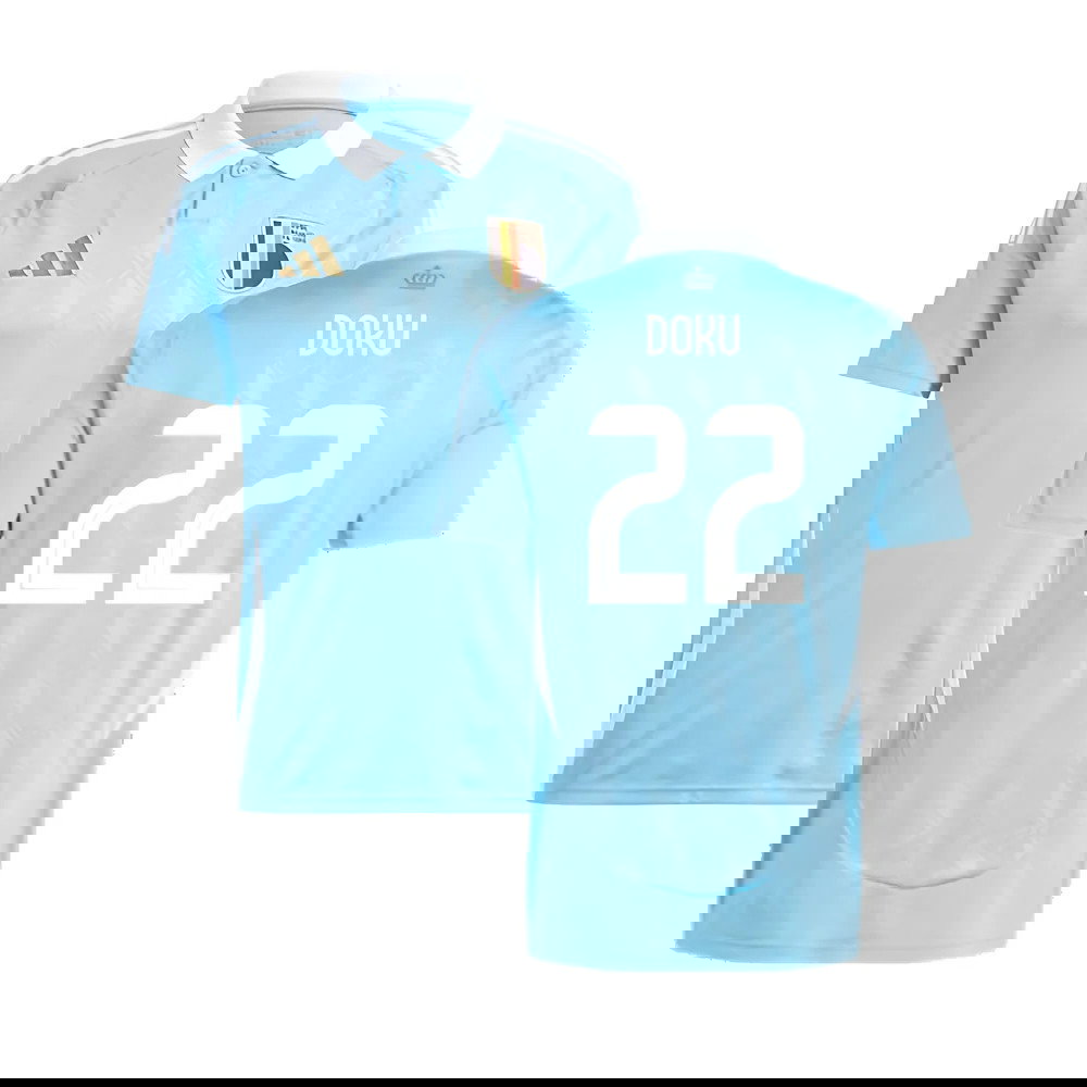 2024-2025 Belgium Away Shirt (Doku 22)