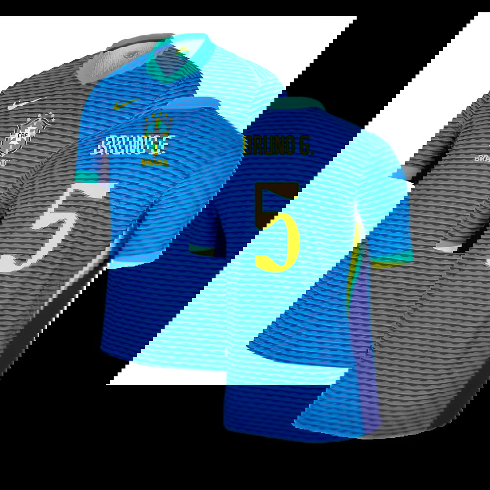 2024-2025 Brazil Away Dri-Fit ADV Match Shirt (Bruno G. 5)